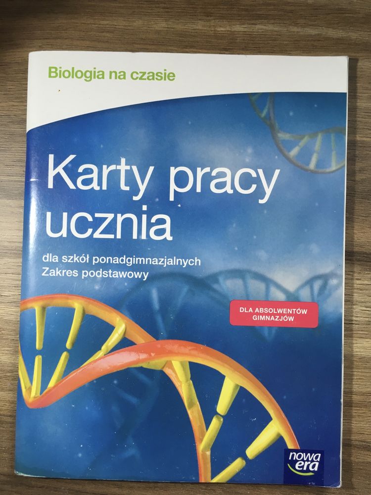 Biologia na czasie. Karty pracy