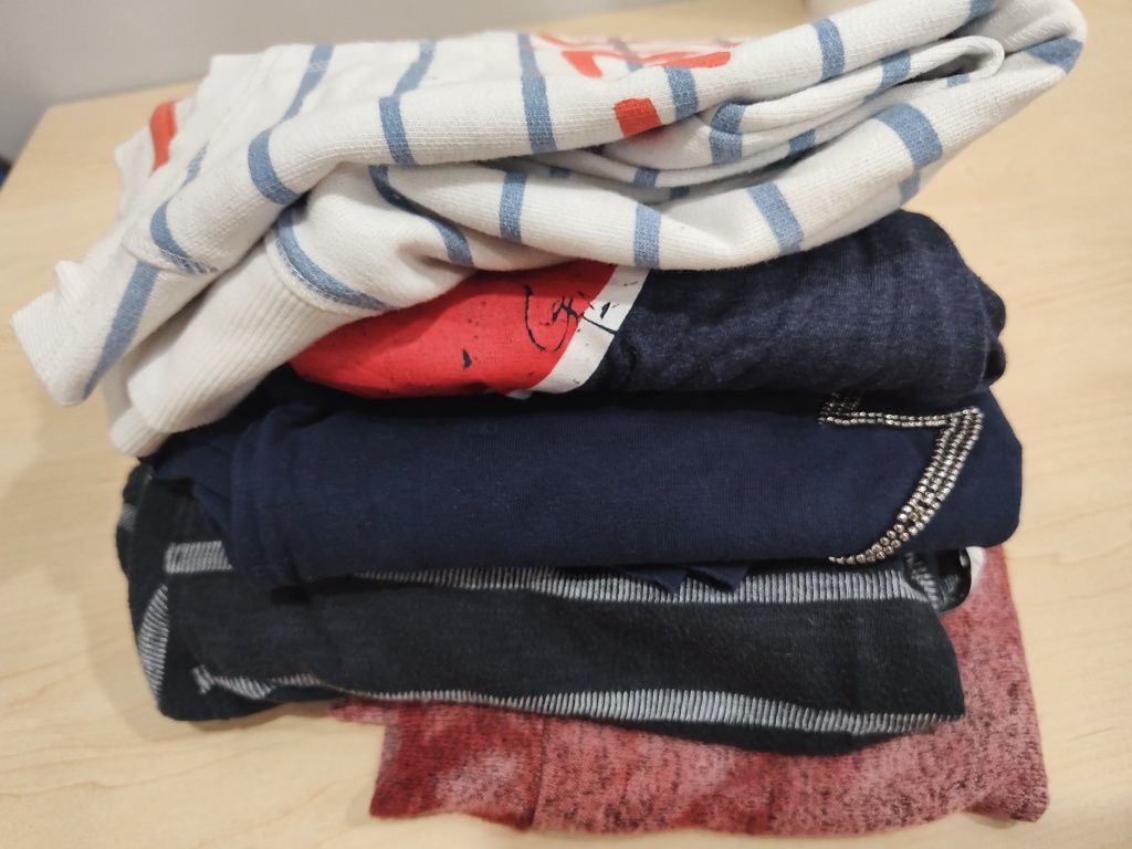 Komplet sweter ,bluzy  koszulki 10-11 lat Zara Reserved Pepsi
