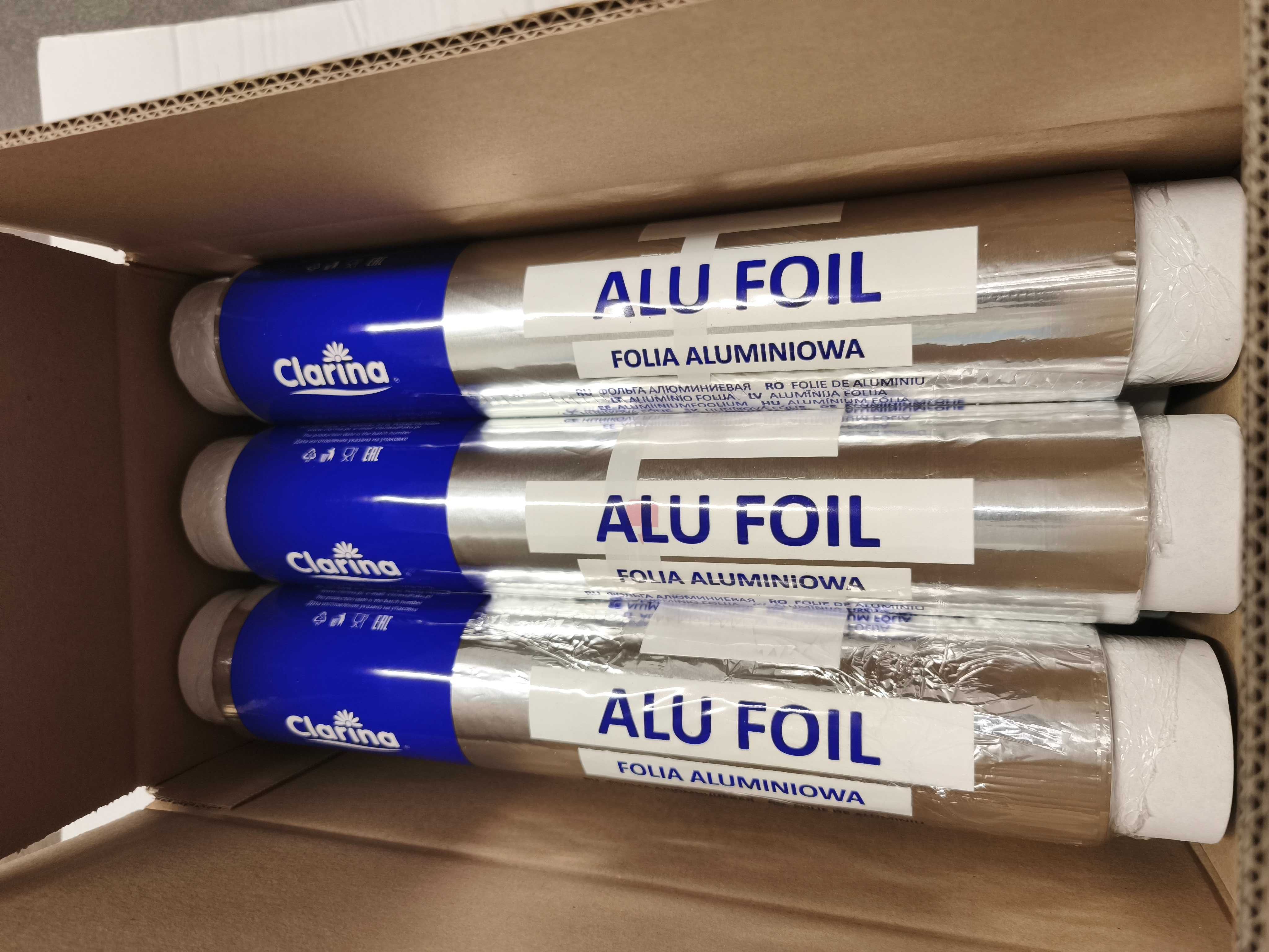 Folia aluminiowa cateringowa 6szt