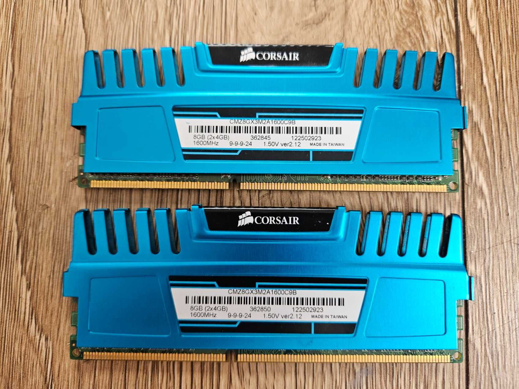 Pamięć RAM DDR3 Corsair Vengeance 2x4GB 8GB 1600MHz