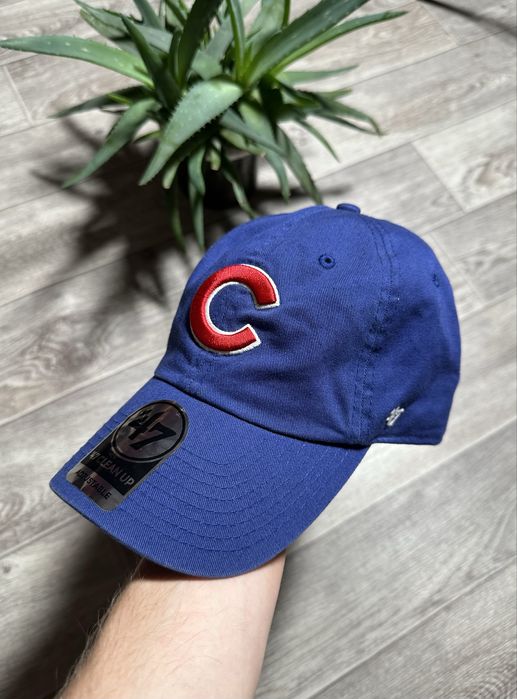 Кепка бейсболка 47 Brand Chicago Cubs Clean Up Royal Blue