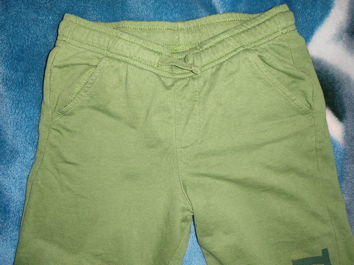 Spodnie dres dwie pary r. 116-122 na 6-7 lat