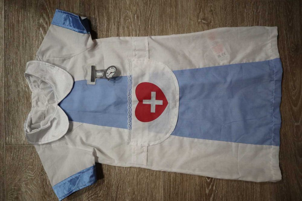 Халат доктора на дівчинку 3-4 роки, зріст 98-104