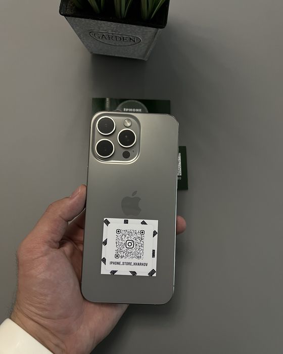 iPhone 15 Pro Max,256GB,Natural!!!Neverlock!Гарантия!Магазин!