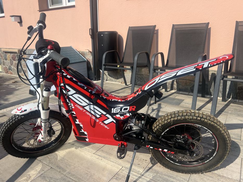 Motor cross elektryczny dla dzieci trial OSET 16.0 5-7lat