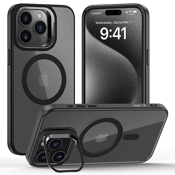 Tech-Protect Magstand Magsafe Iphone 15 Pro Matte Black