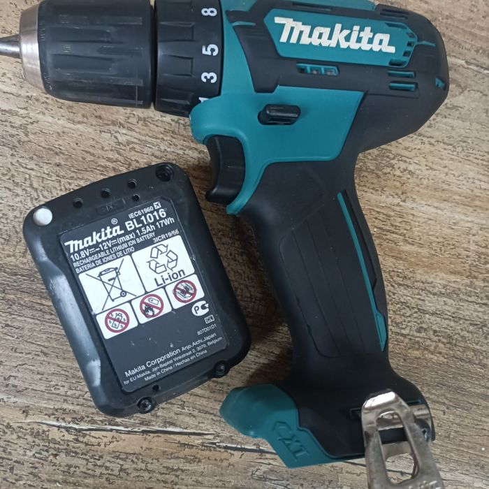 Makita 10,8-12V Wkrętarka DF 333D+Bateria Zestaw BDB