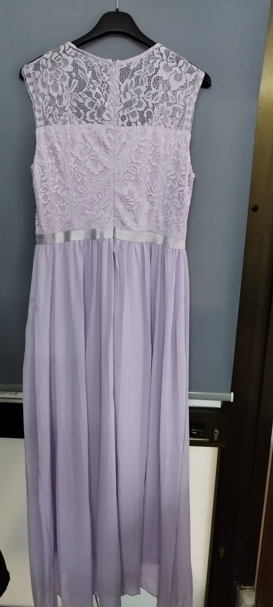 Vendo vestido comprido lilás