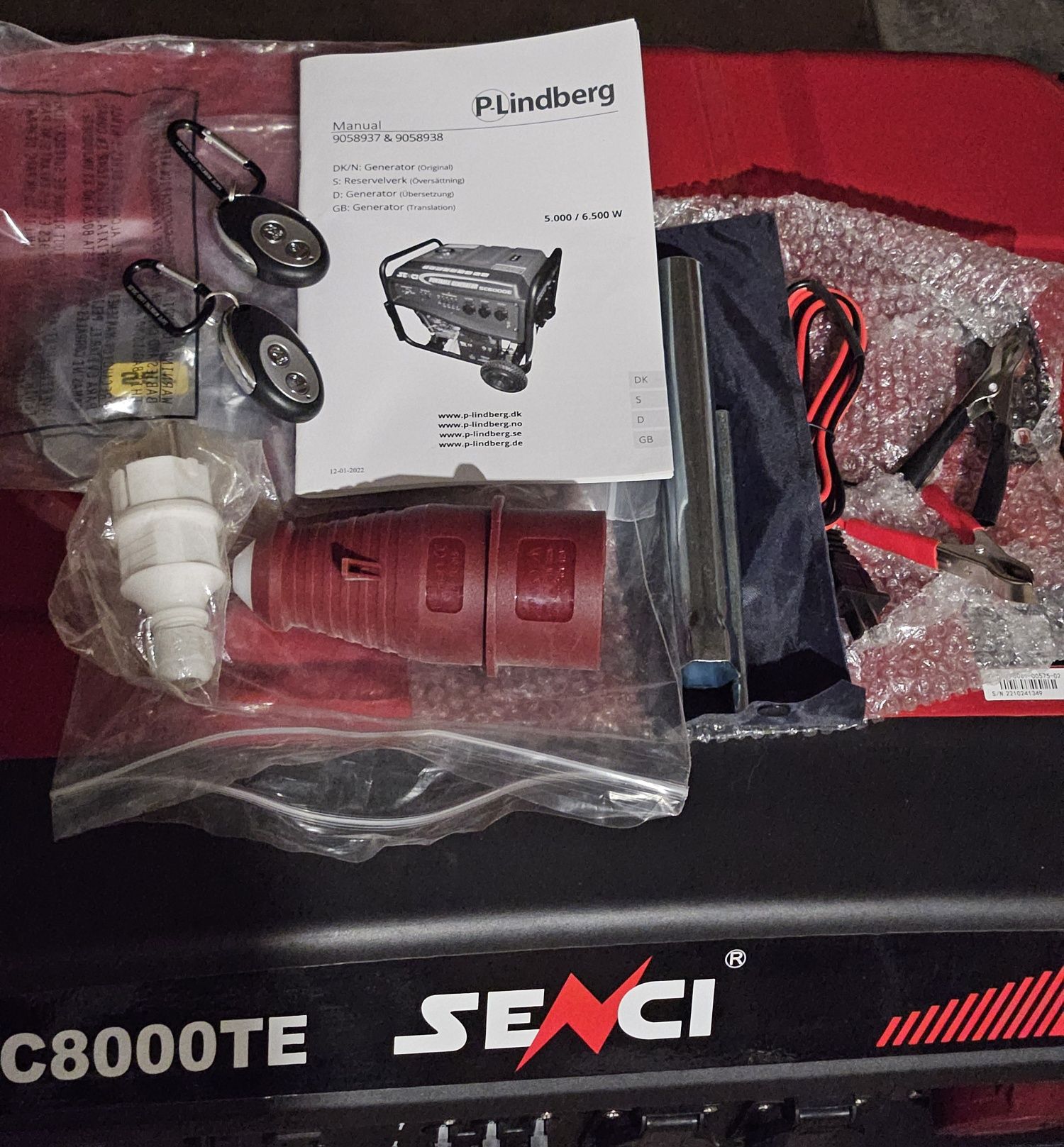 Продам інверторний генератор Senci SC8000TE 6500W