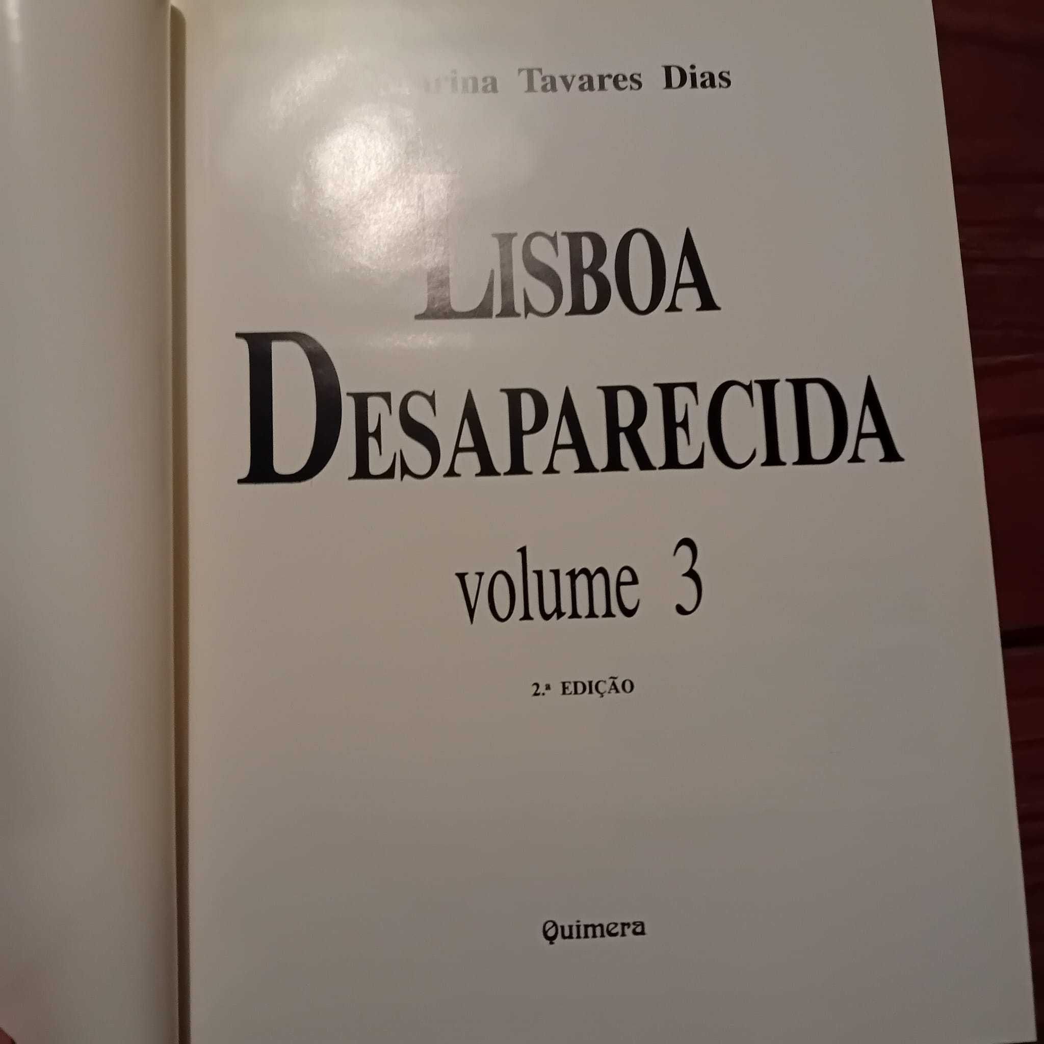 Marina Tavares Dias, Lisboa Desaparecida (Vol. 3)