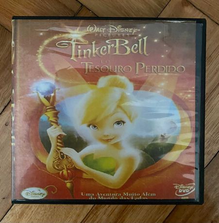Filme DVD "Sininho e o Tesouro Perdido" da Disney