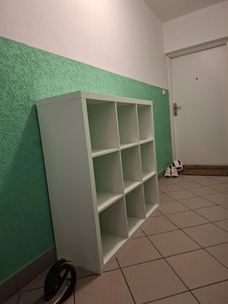 Regał modułowy 112x112x38 biały