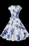 Outlet Pin-Up Sukienka letnia w stylu retro lata 50 vintage, L/XL