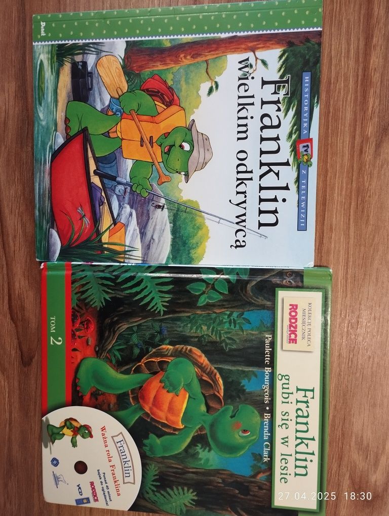 2 książki Franklin