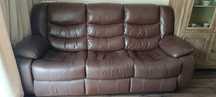 Sofa 3 os skórzana