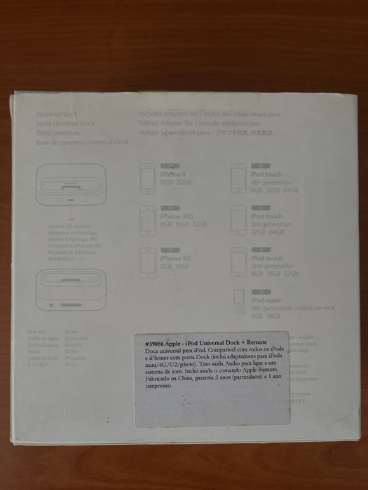 Apple - Universal Dock - MC746ZA/A64550979782531122