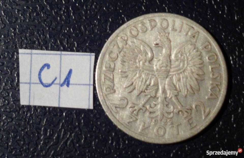 2 złote 1932 - Głowa kobiety... SREBRO
