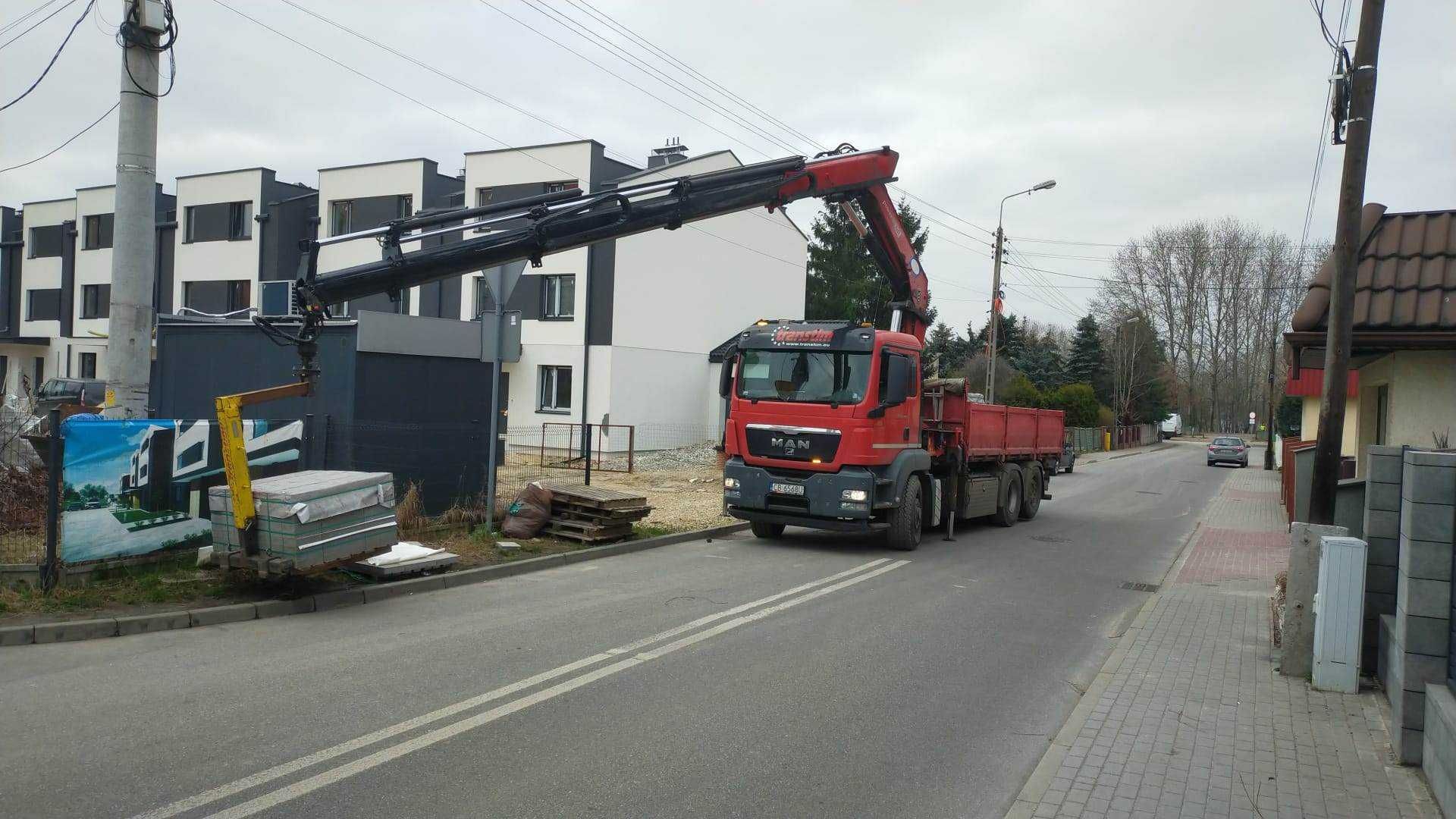 transport hds wywrotka łyżka