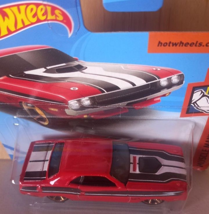 Conjunto 2 - Dodge challenger hot wheels