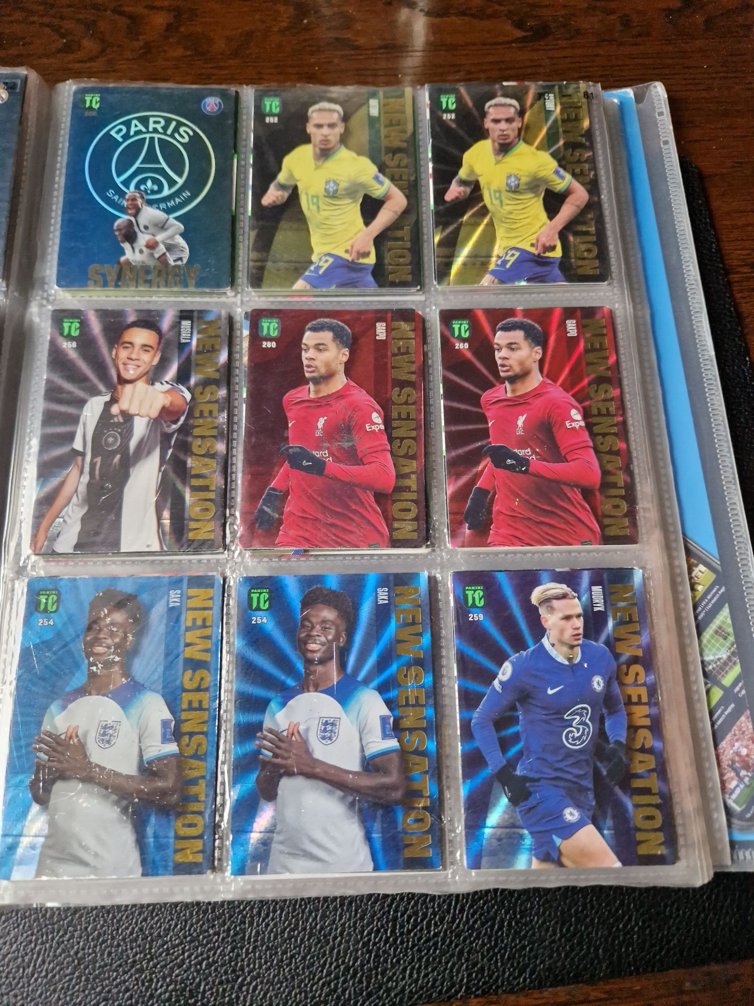 Karty piłkarskie top class 2023/24