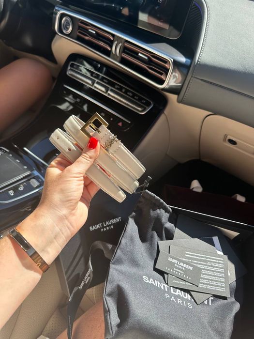 Ремень ysl лоран yves saint laurent ремінь повний комплект бутика