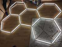 Hexagon lampa LED