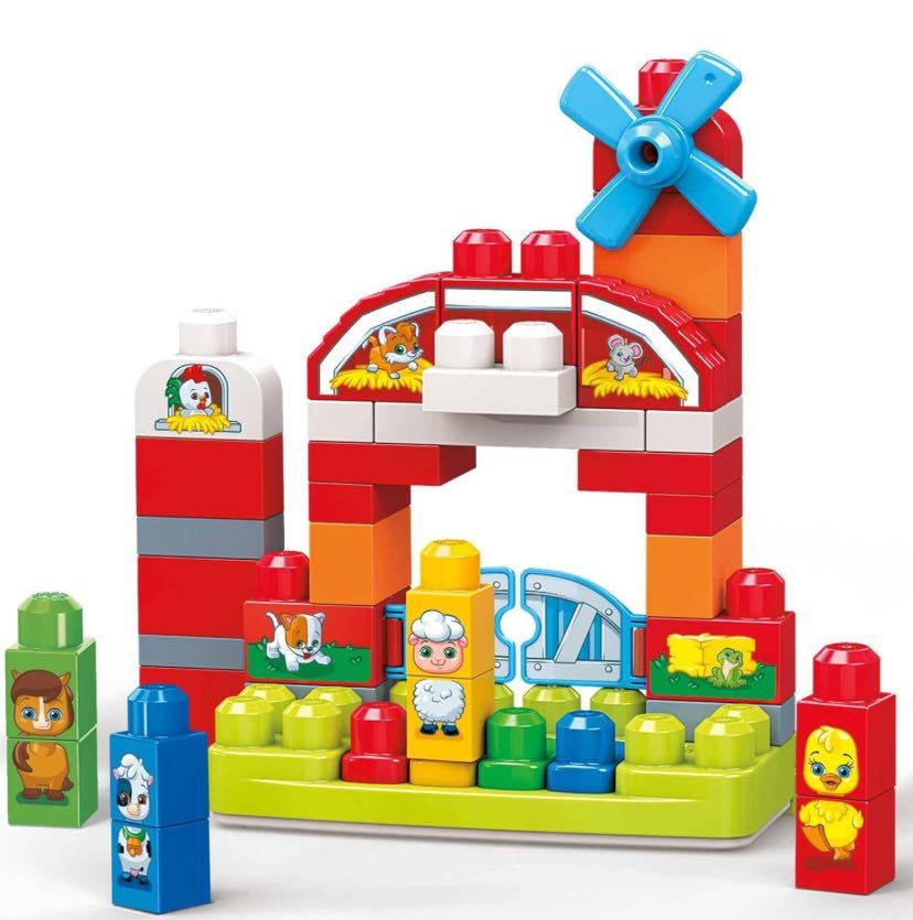 edukacyjną Mega Bloks Fisher Price muzyczna farma