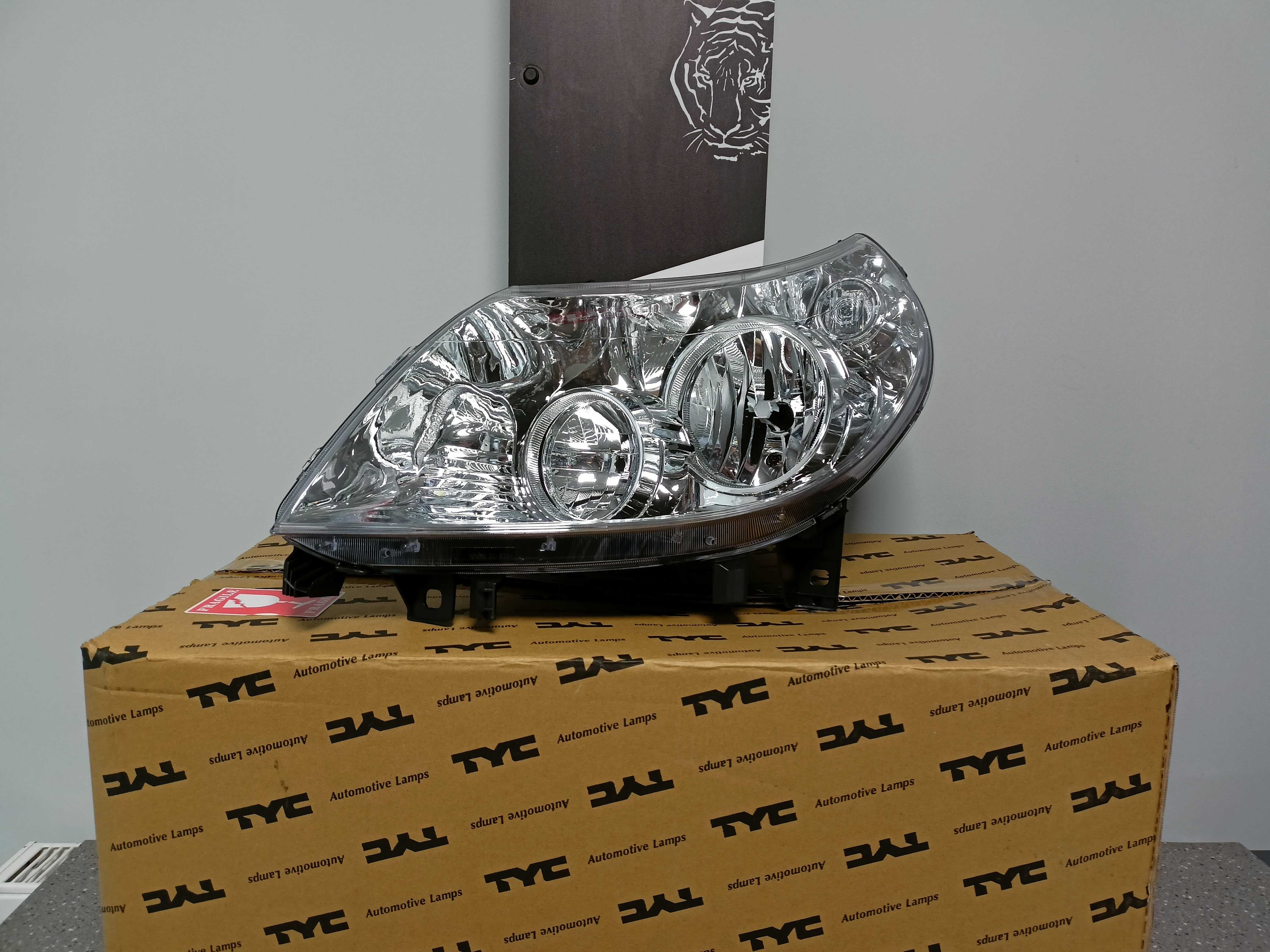 Fiat Ducato,Boxer,Jumper 10-14 Lampa/Reflektor lewy kpl h7 GRATIS