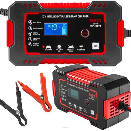 Prostownik MIKROPROCESOROWY Akumulatorowy 12V