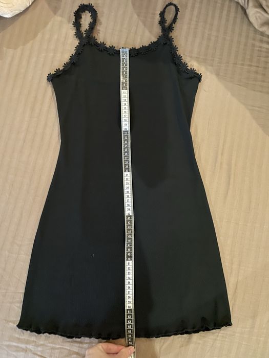 Чорна нічна сорочка