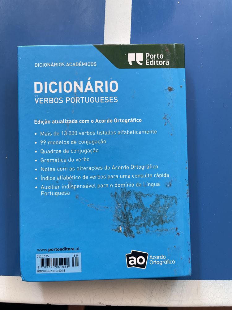 Dicionario Verbos Portugueses