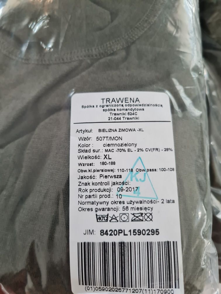 Bielizna zimowa 507T/MON