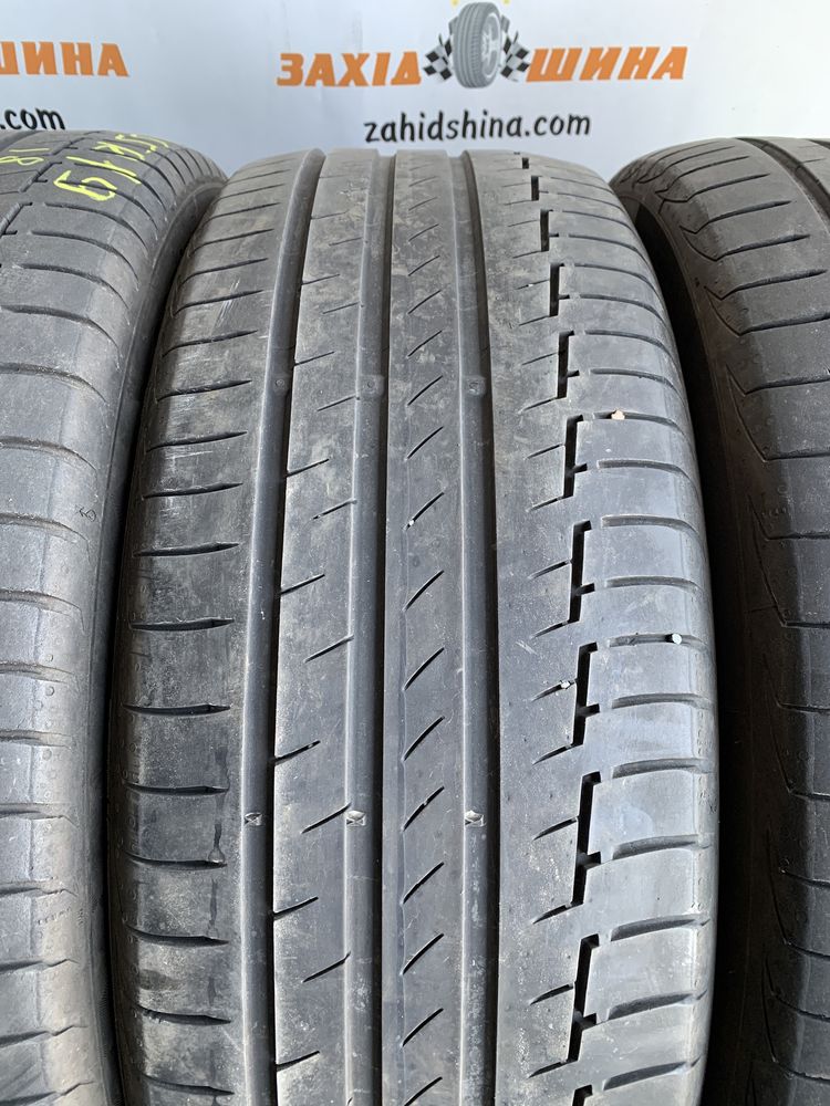 (4шт) 225/55R19 Continental PremiumContact 6 літні шини