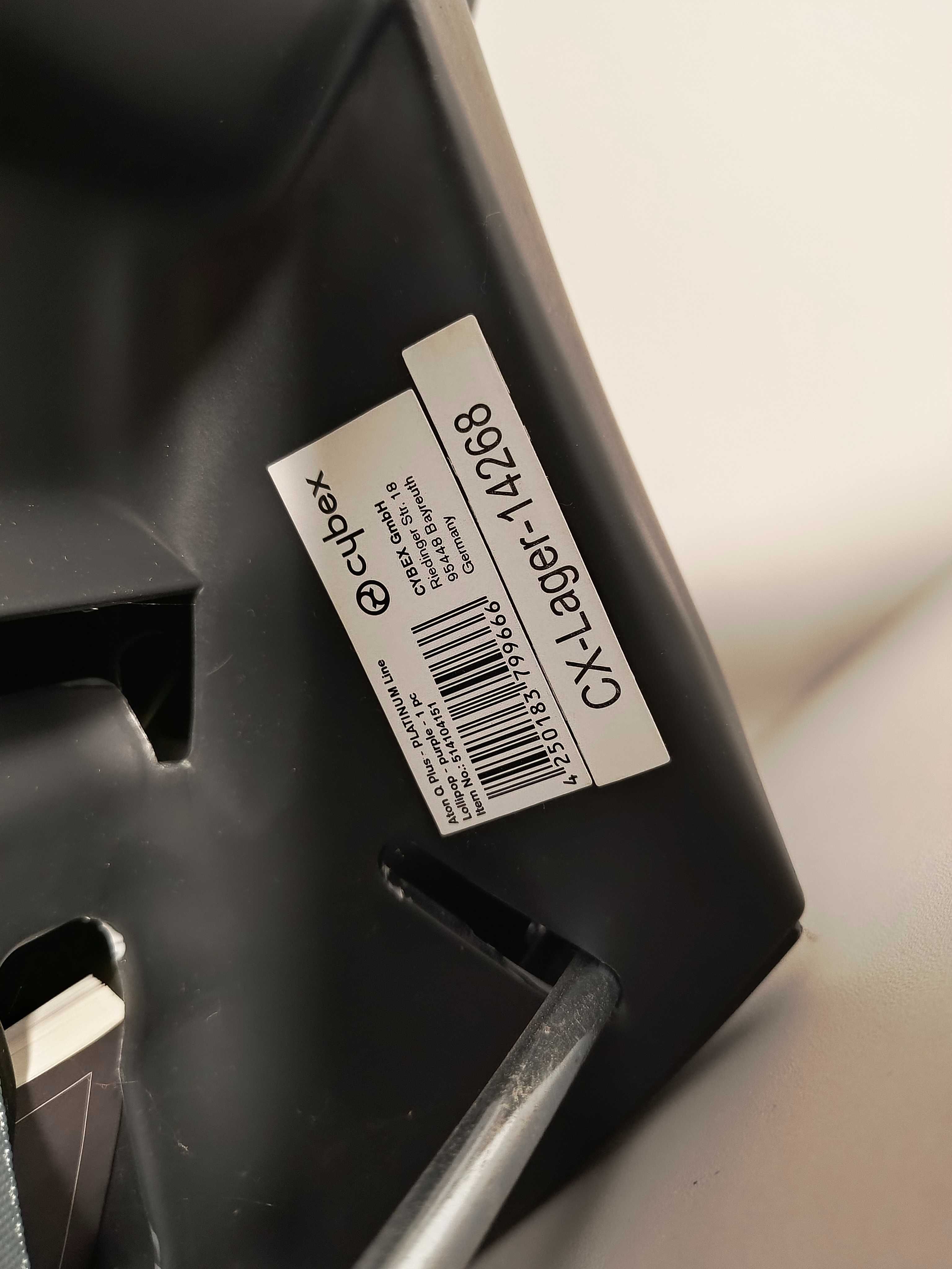Fotelik nosidełko Cybex baza Isofix
