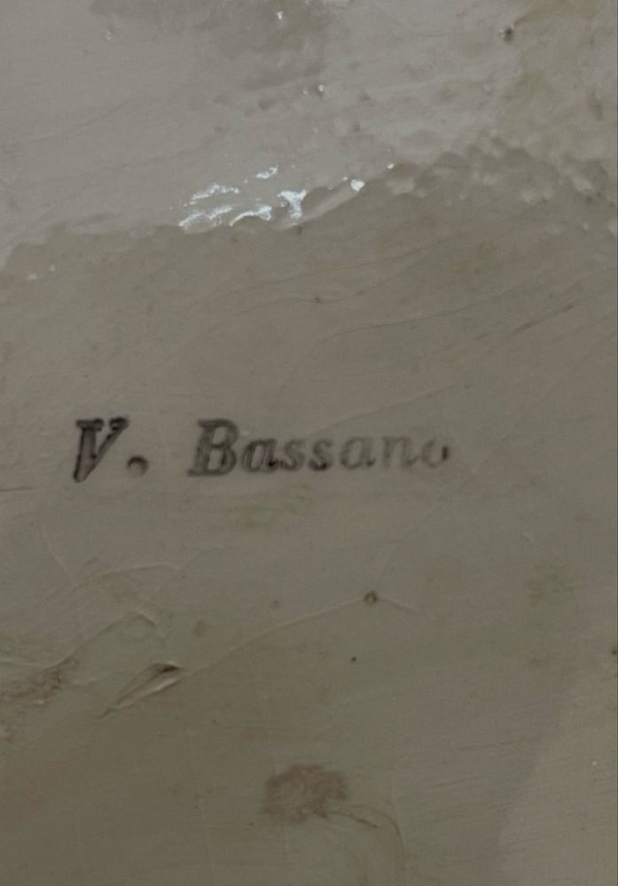 Роузбол , V. BASSANO  , Керамика , Италия, Винтаж