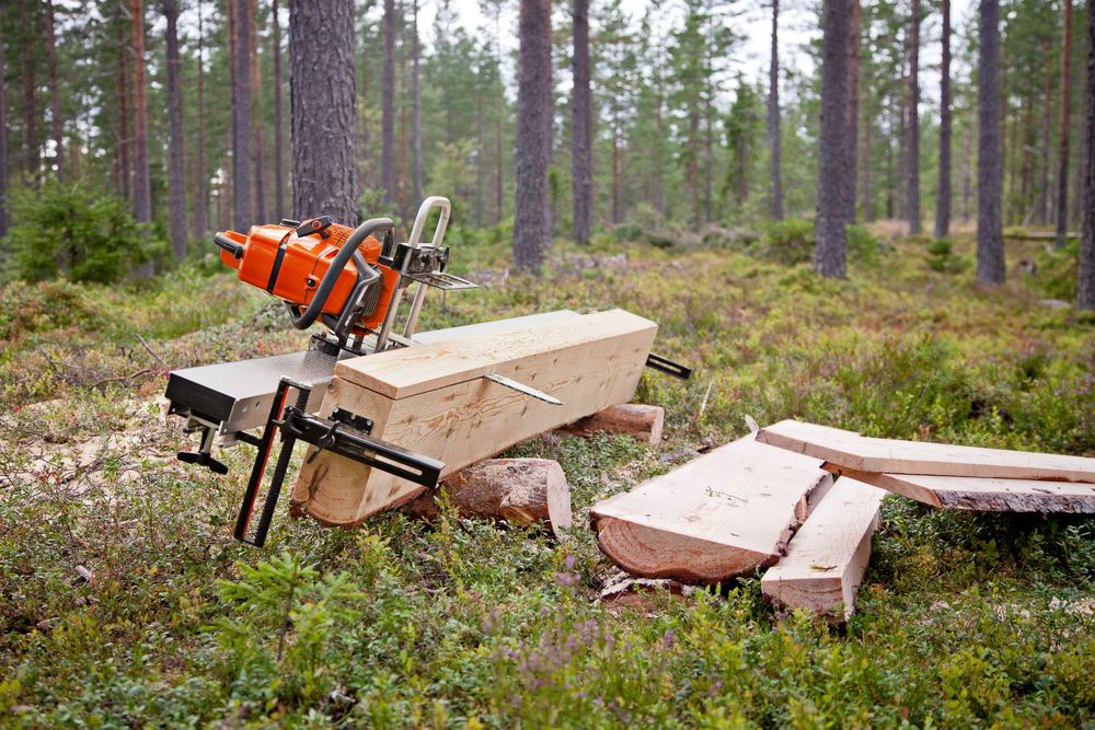 LOGOSOL Timberjig Pakiet– ultra przenośny tartak łańcuchowy, trak