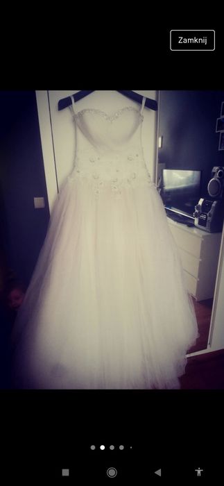 Sukienka ślubna typu Princess