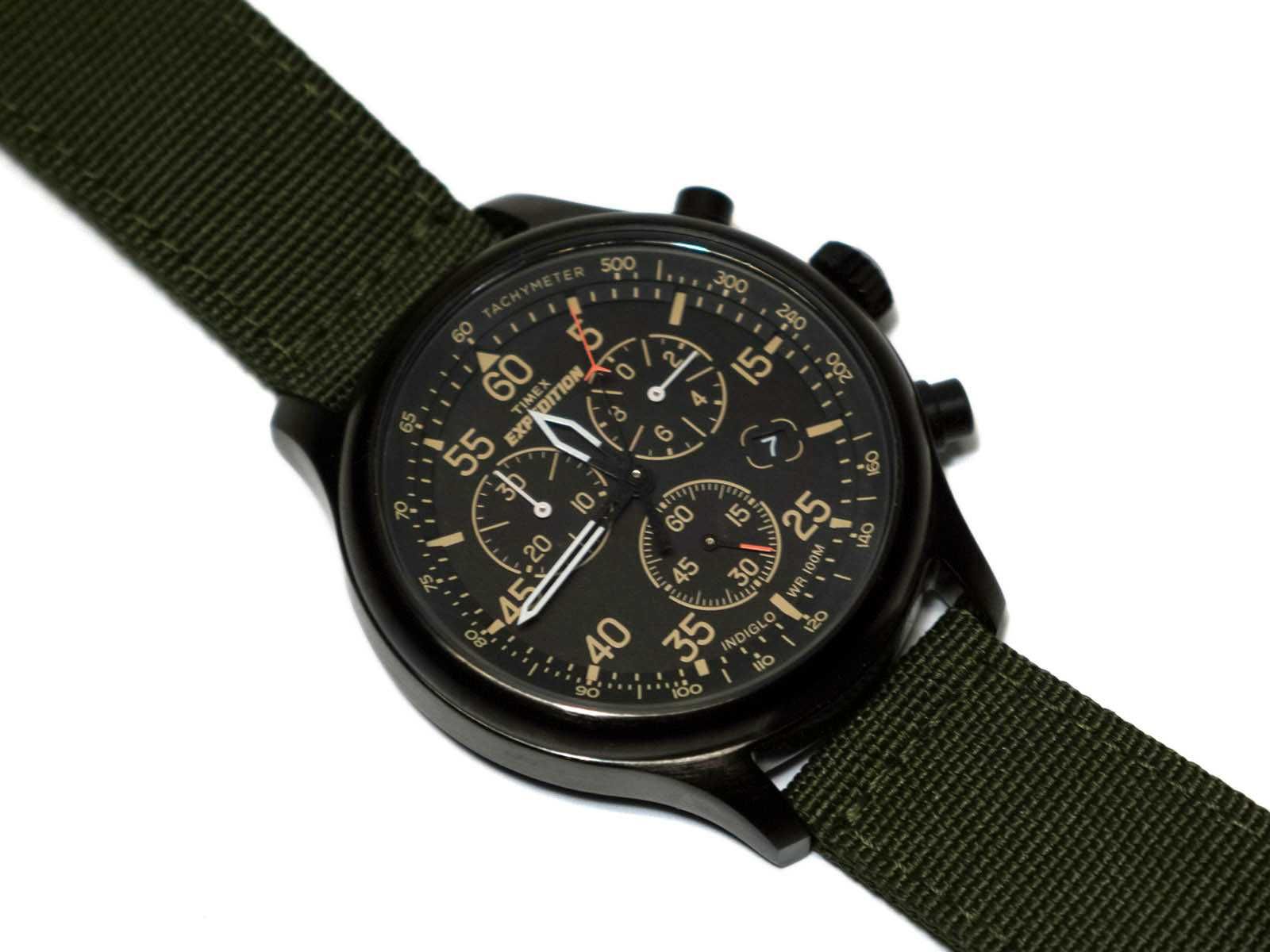 Timex Tw4B10300 Expedition с нейлоновым ремешком