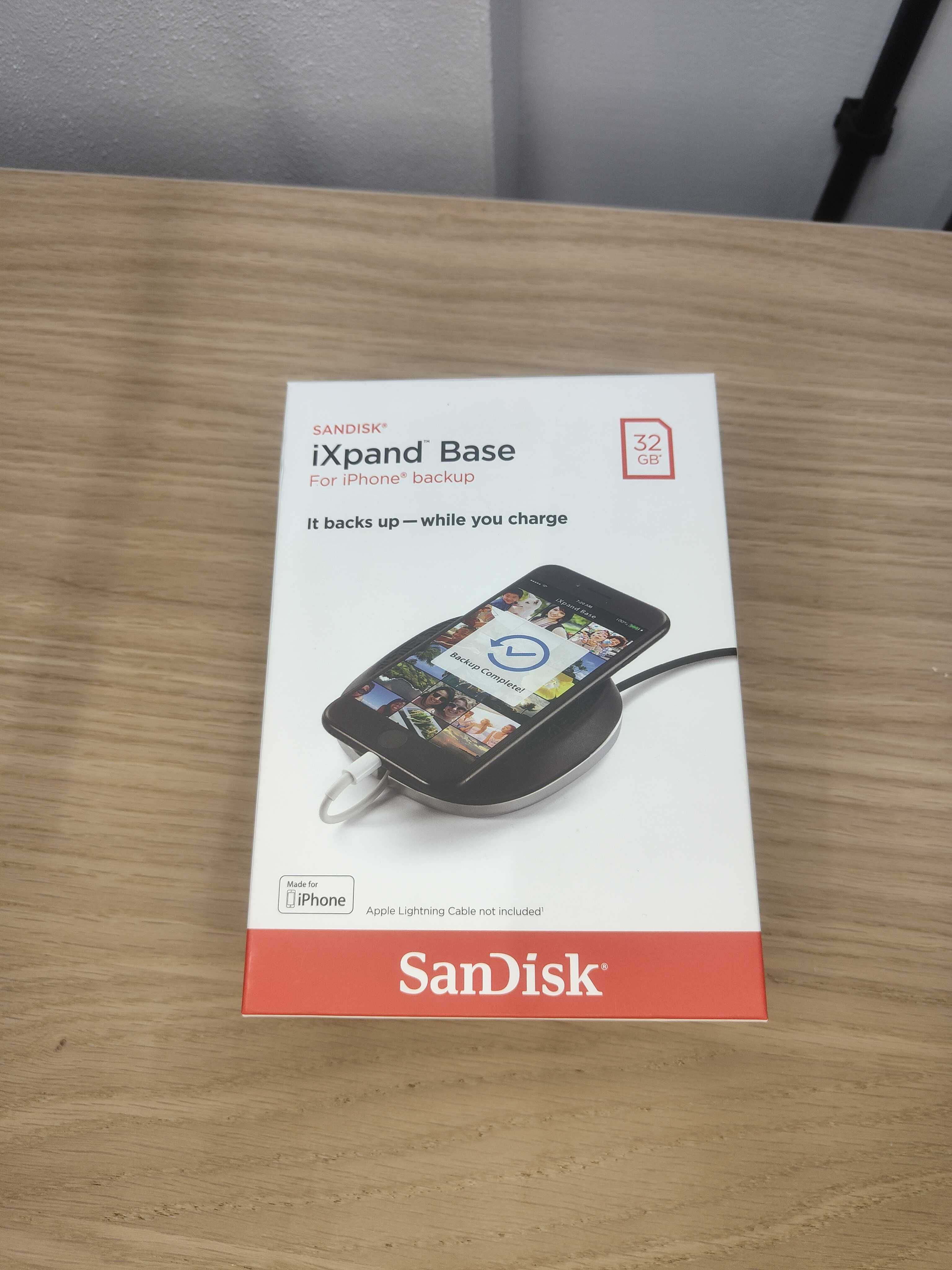 iXpand Base SanDisk 32Gb+ Backup iCloud