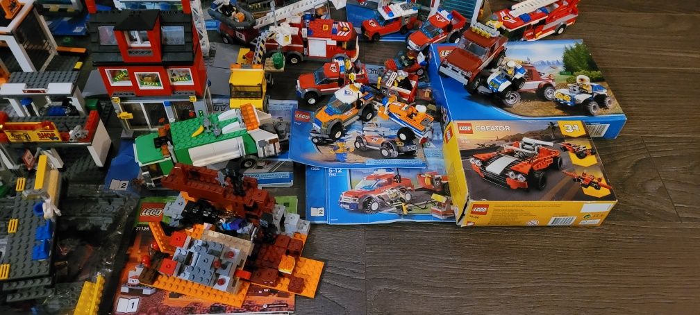 Lego  kilka zestawów 3367, 7208, 7286, 7848, 7642, 4429, 7498, 7208