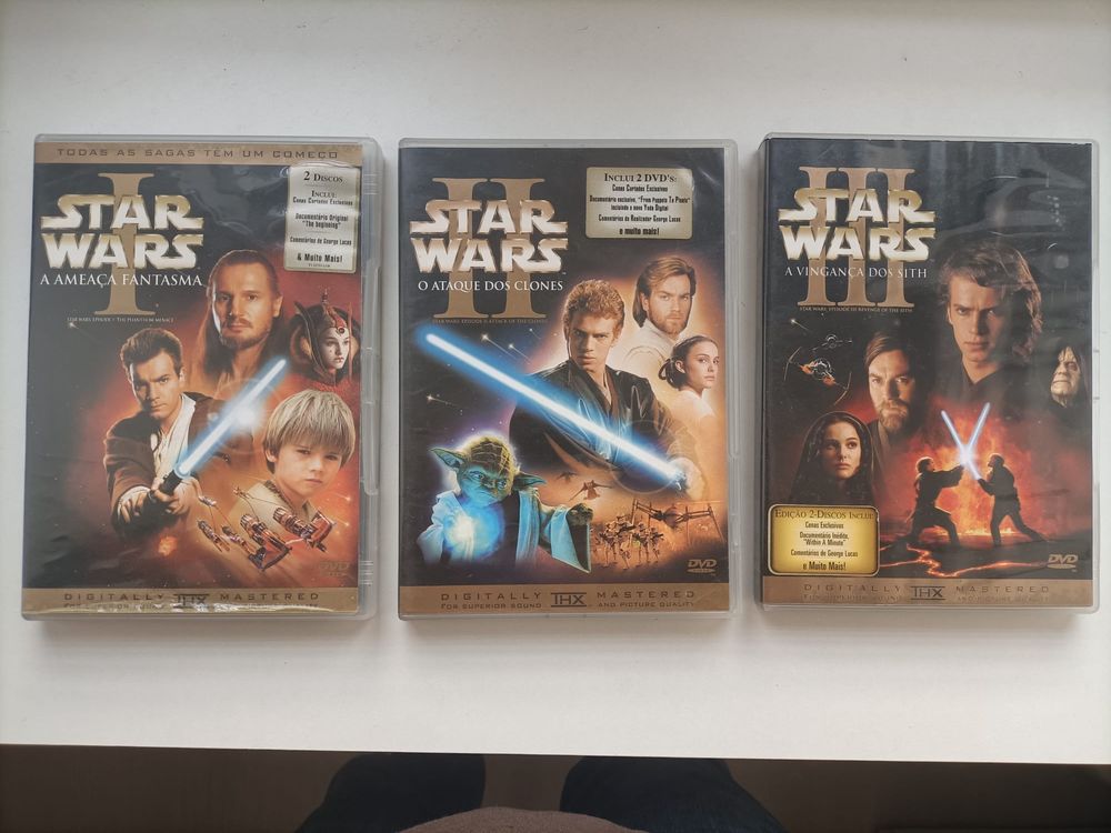 Segunda triologia do Star Wars com bónus