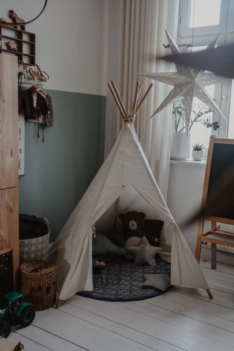 Tipi namiot beżowy