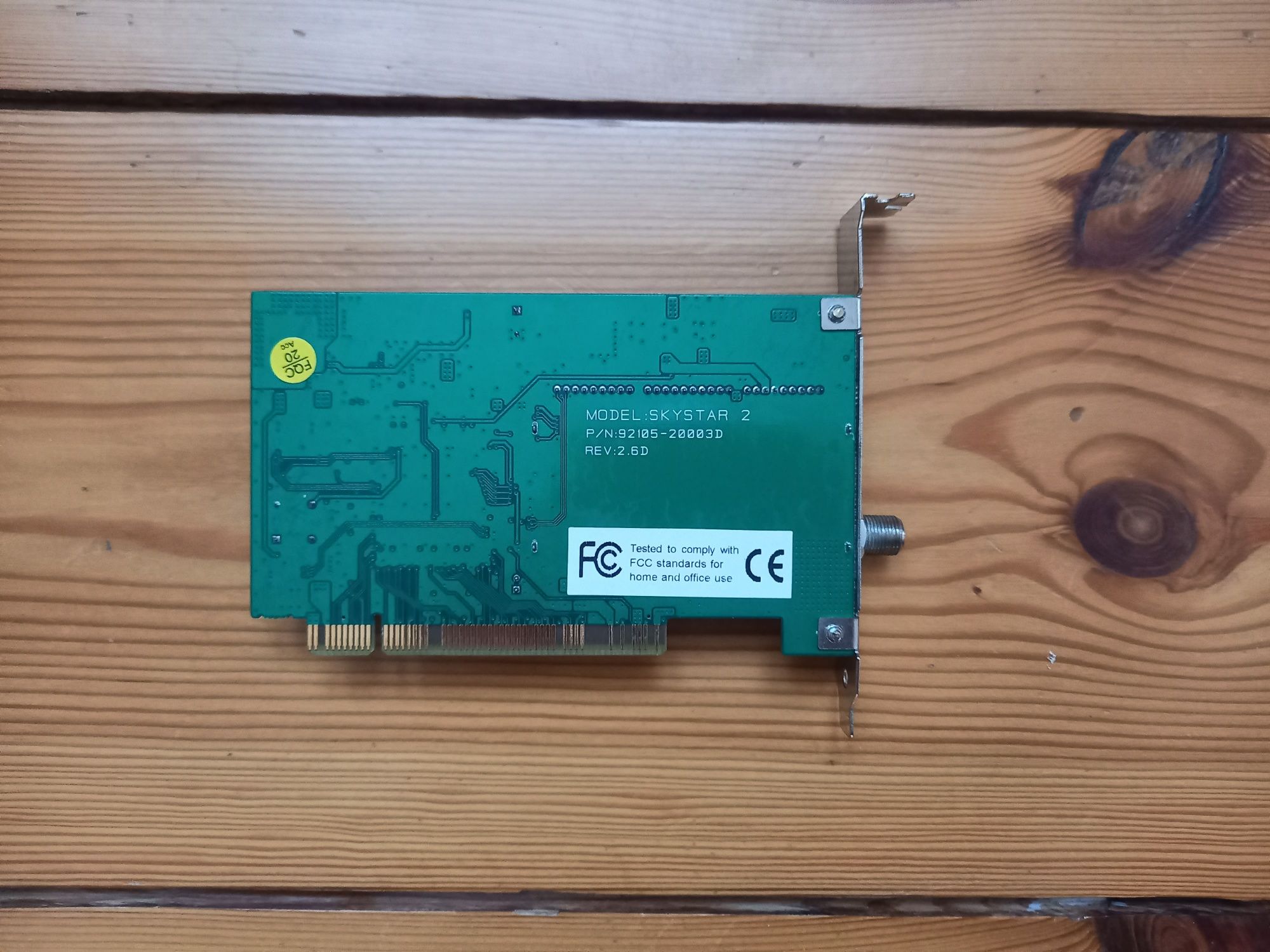 Skystar 2 - tuner satelitarny - karta DVB do komputera