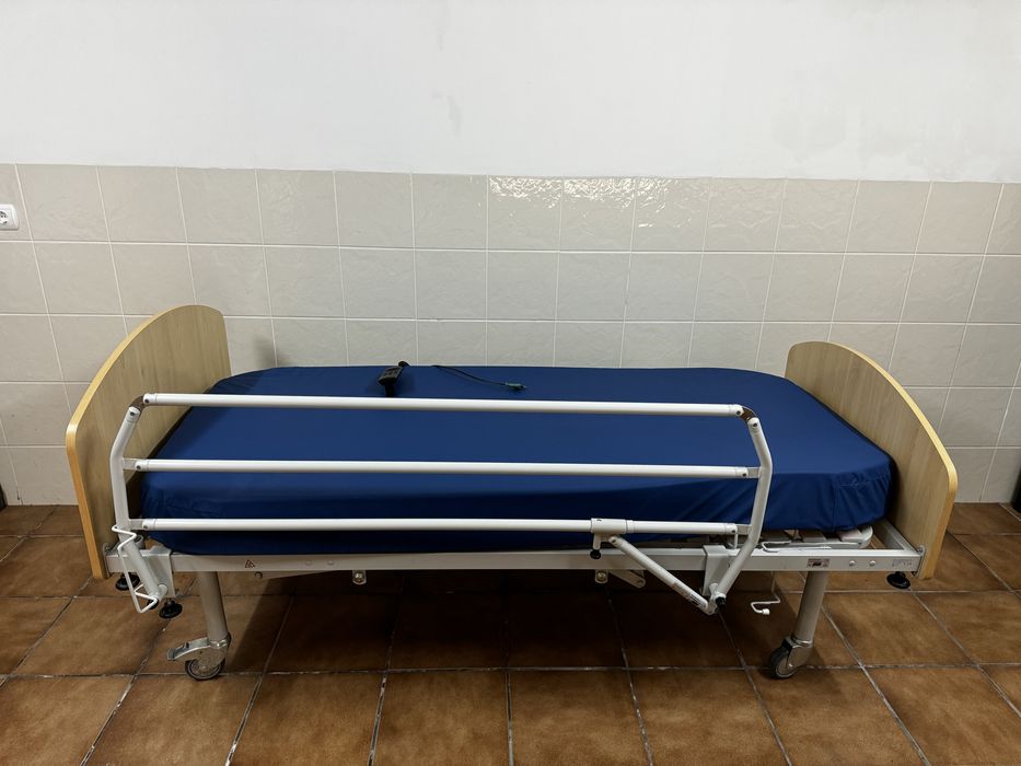Cama articulada eletrica  e colchão anti-escaras