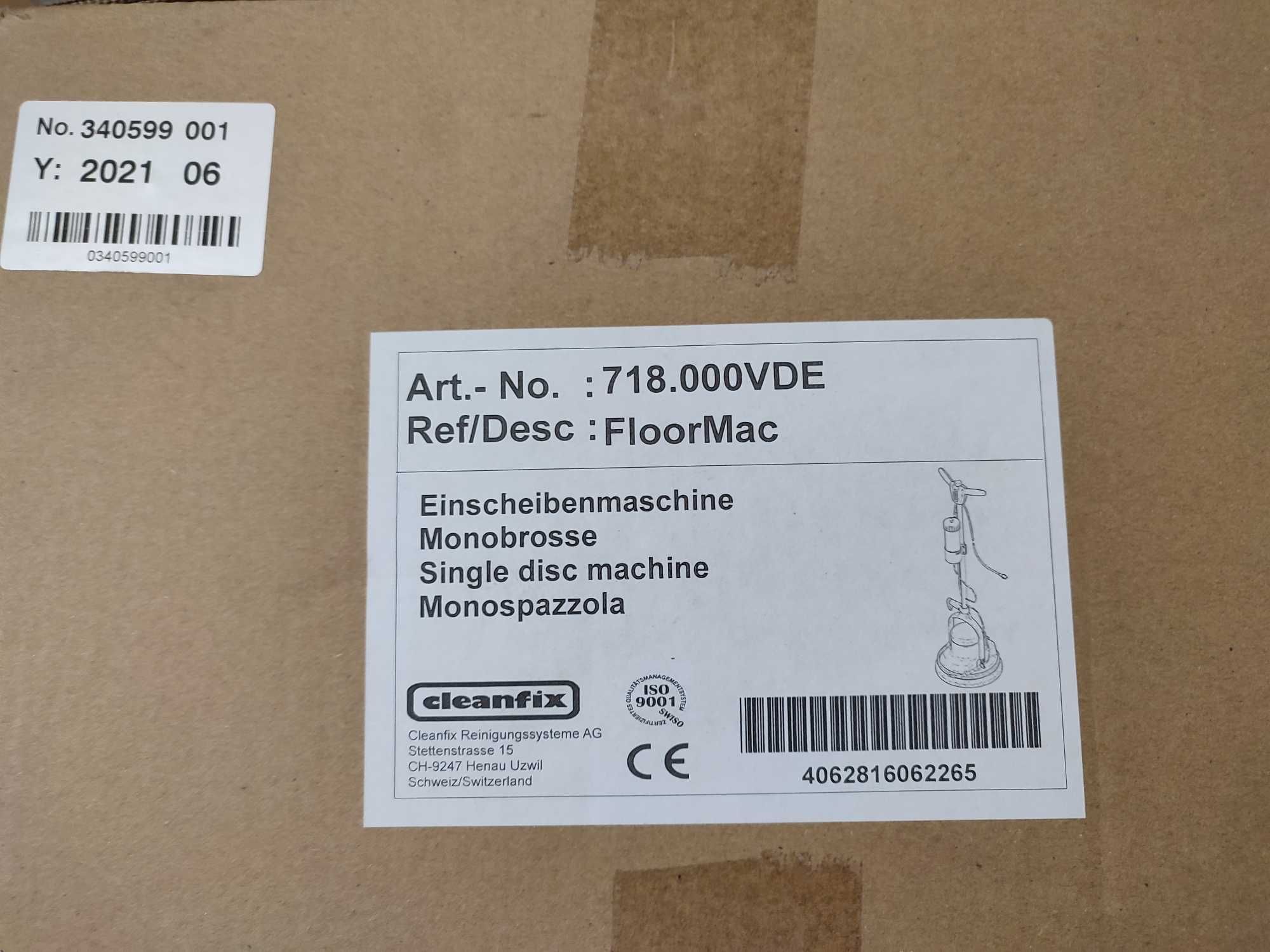 Szorowarka oscylacyjna Cleanfix Floor Mac 718.000