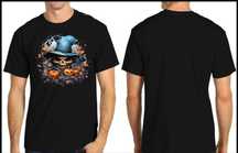 Koszulka T-Shirt Bawełniana Halloween rozmiary S/M/L/XL/XXL