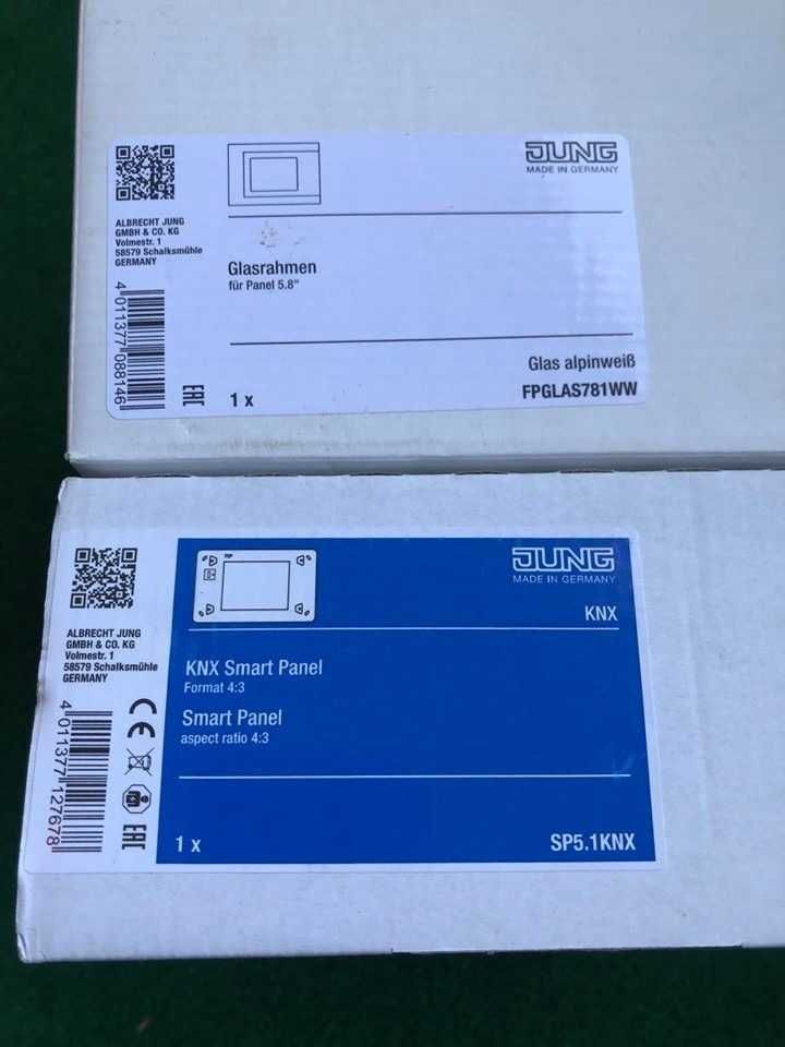 Panel Inteligentny dom JUNG Smart Displays Sp 5.01 knx KNX + RAMKA