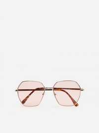 Солнцезащитные очки reserved розовые новые очки