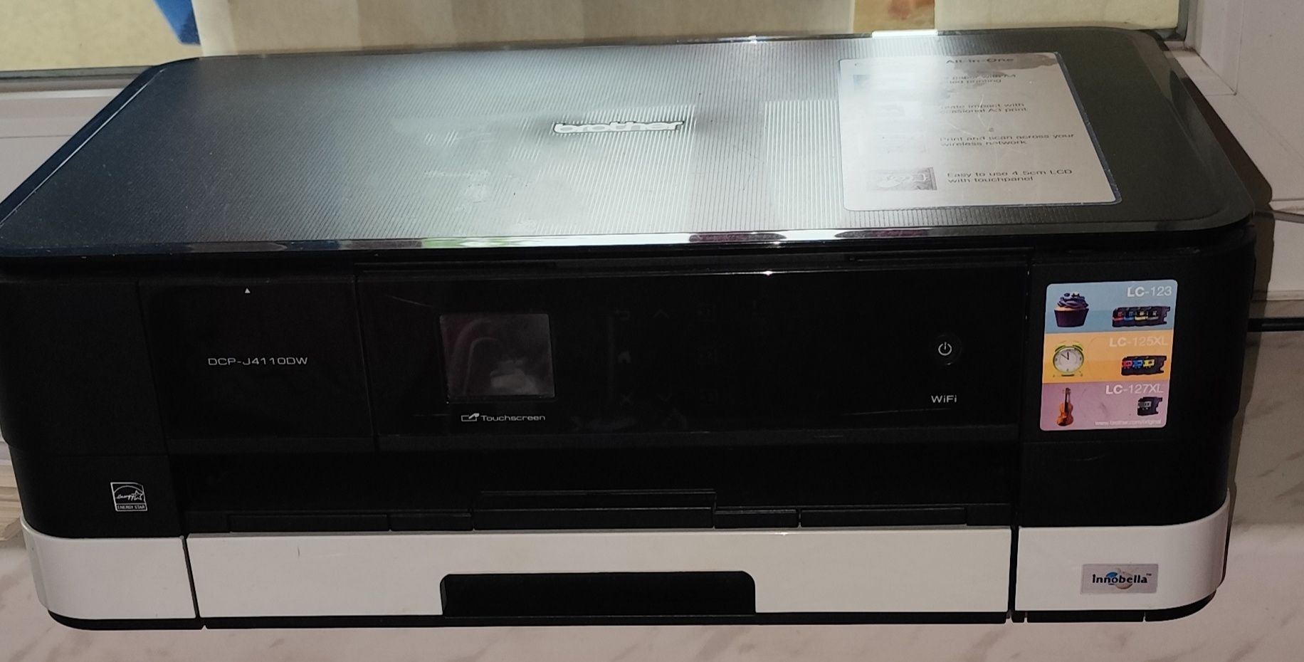 Drukarka Brother DCP-J4110DW :duplex skan WiFi