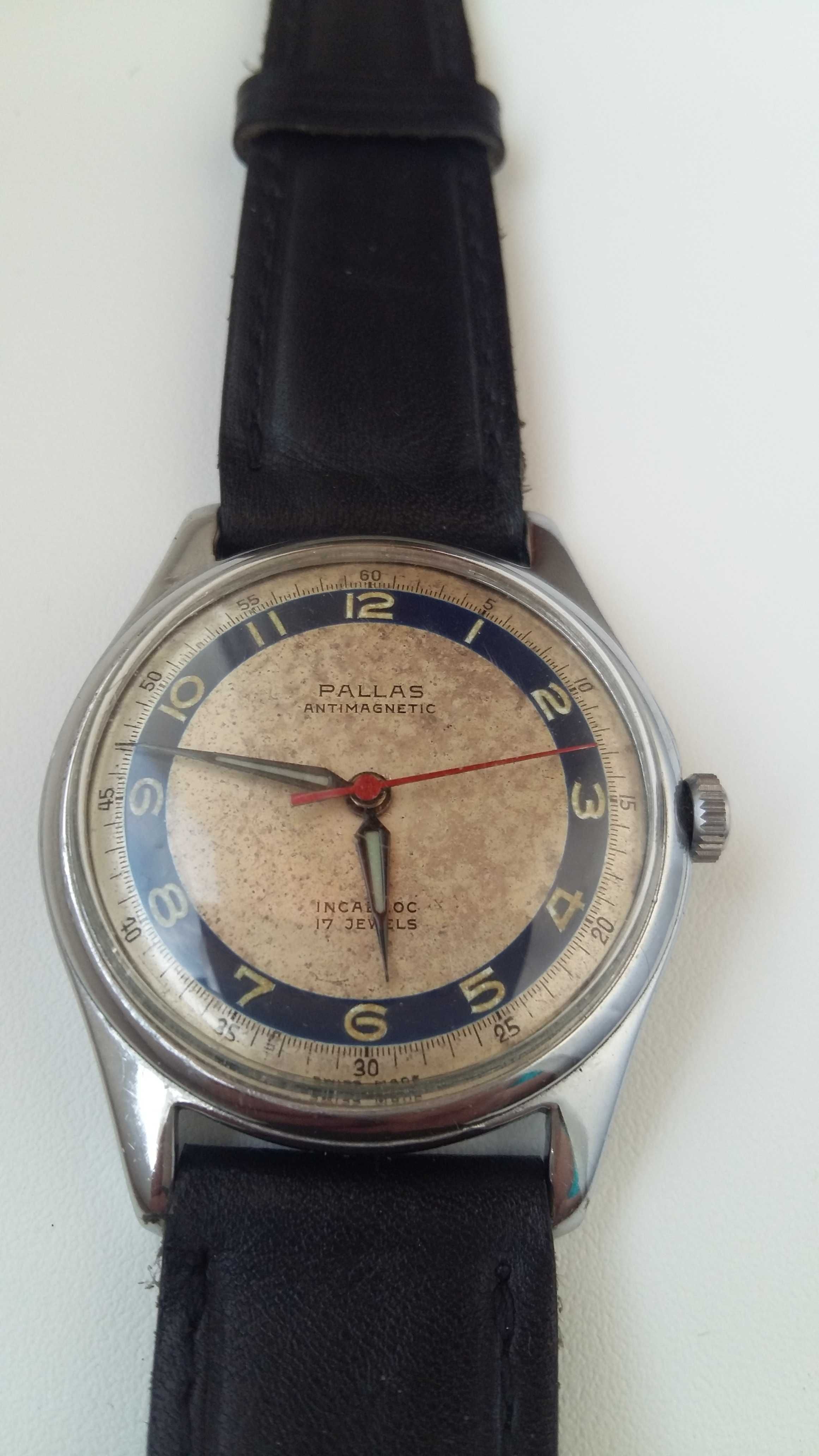 Zegarek Pallas 17 jewels Vintage.